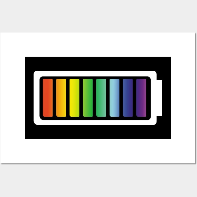 Pride Energy #black Wall Art by Wine4ndMilk